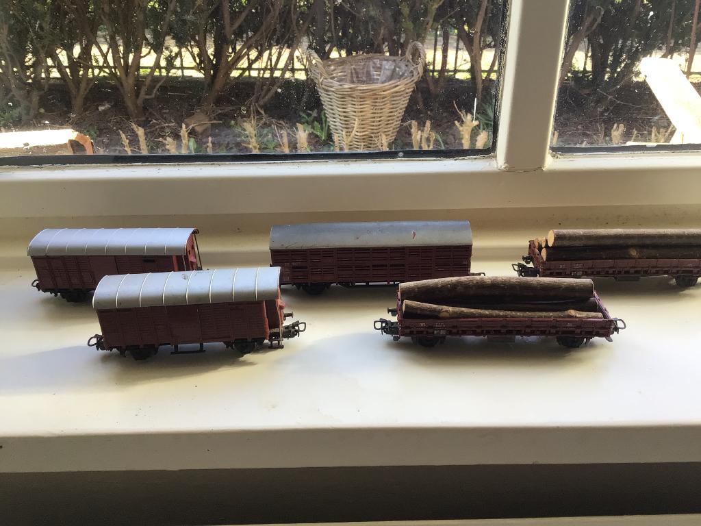 Marklin goederenwagens, Wisselstroom, Gebruikt, Wagon, Ophalen of Verzenden