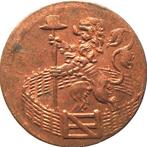 Nederland - Hollandia - Holland duit 1780 (UNC + "misslag"), Postzegels en Munten, Munten | Nederland, Ophalen of Verzenden, Vóór koninkrijk