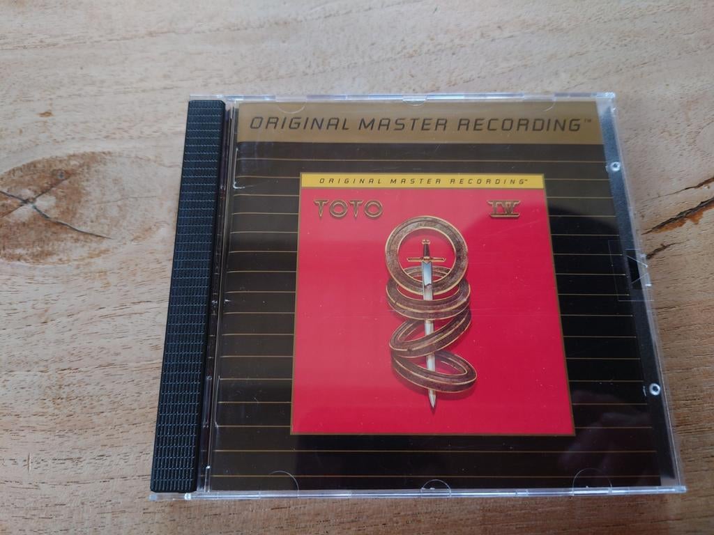 Toto IV MFSL UDCD 747 24k goud cd, Verzenden, Zo goed als nieuw, Poprock