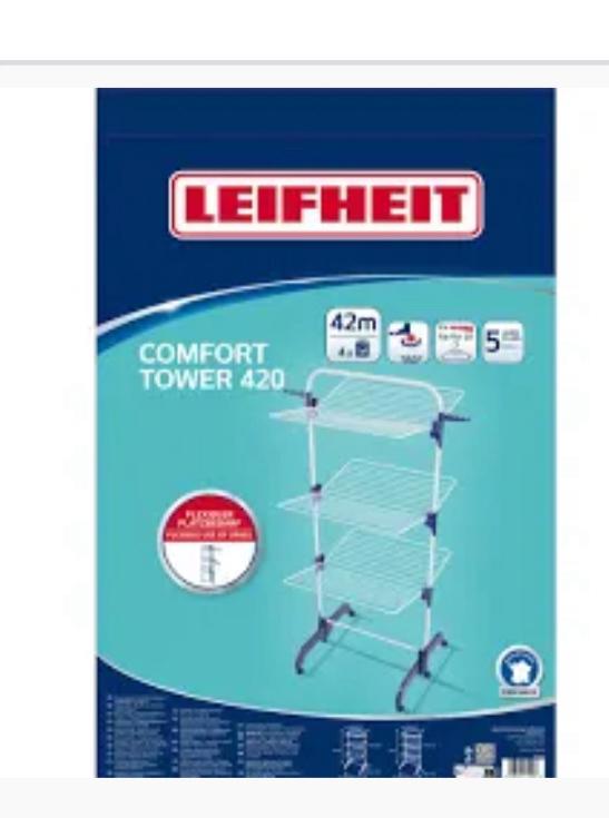 LEIFHEIT droogrek, Ophalen, Nieuw, Wasrek