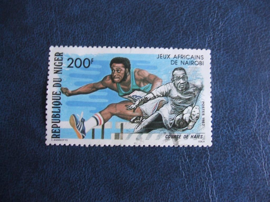 Niger hordeloper, Ophalen of Verzenden, Overige landen, Gestempeld