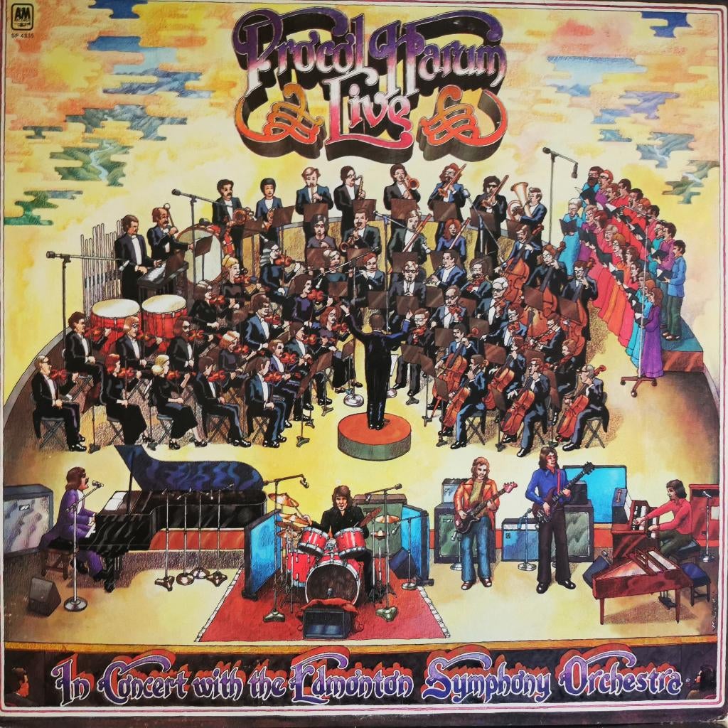 Procol Harum - Live In Concert with The Edmonton Symphony, Ophalen of Verzenden, Gebruikt, 12 inch, Poprock