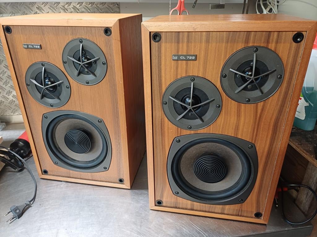 Vintage Dual CL 722 Stereo Speakers, Ophalen of Verzenden