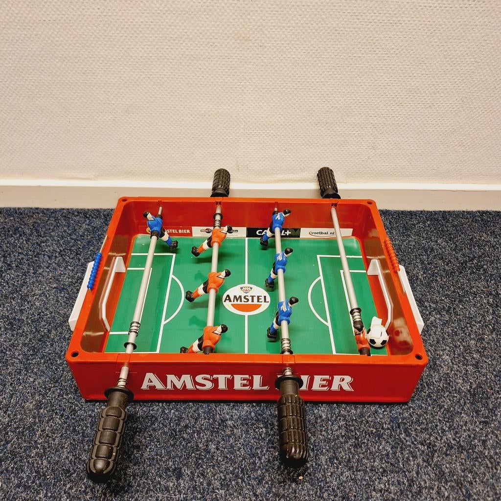 Vintage Amstel Bier Tafelvoetbalspel, Gebruikt, ., Ophalen of Verzenden, .