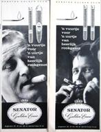 28 vintage advertenties reclames sigaren 62-81 sigaar George, Verzamelen, Ophalen of Verzenden, Gebruikt, Sigarenbandjes