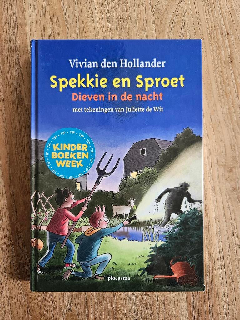 Spekkie en Sproet: Dieven in de nacht - Vivian den Hollander, Ophalen of Verzenden, Zo goed als nieuw, Vivian den Hollander, Fictie algemeen