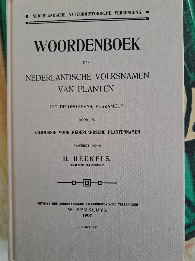 Volksnamen van Planten (Heukels, 1987), Ophalen of Verzenden, Overige soorten, Volle zon
