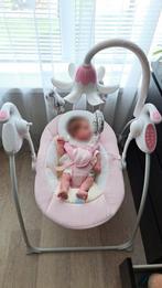 Luxe Baby Schommelstoel met Muziek en Licht, Ophalen, Zo goed als nieuw, Overige typen, Met licht