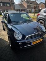 Mini 1.6 16V Cooper Cabrio 2007 Zwart, Auto's, Mini, Voorwielaandrijving, 4 cilinders, Cabriolet, 4 stoelen
