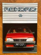 Opel Rekord folder 1983, Opel, Verzenden, Nieuw, Opel