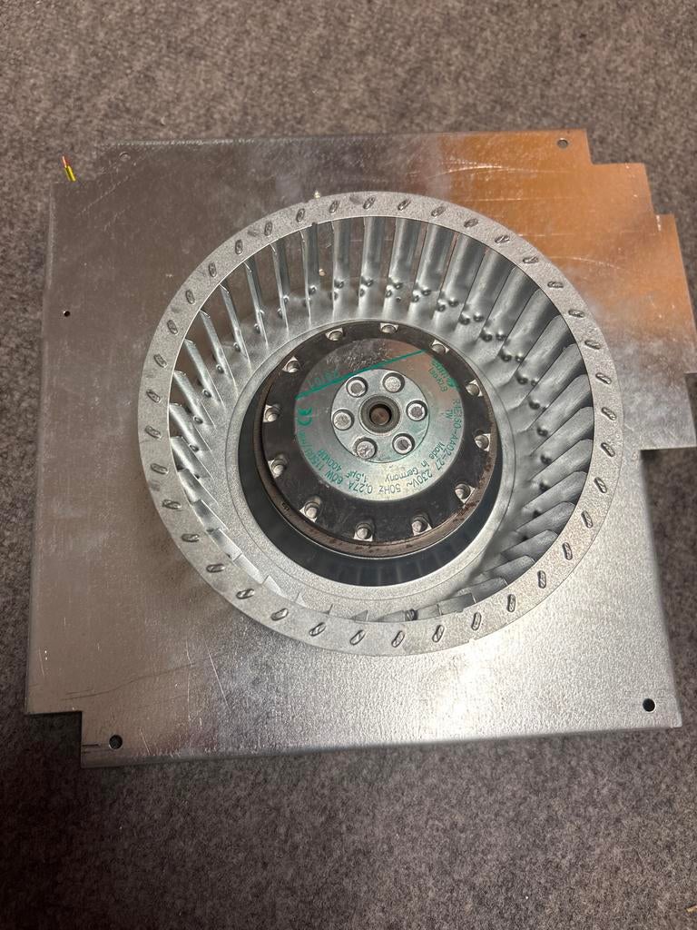 RVS Centrale Afzuiging Ventilator, Doe-het-zelf en Verbouw, Ventilatie en Afzuiging, Ophalen of Verzenden, Gebruikt, Ventilator