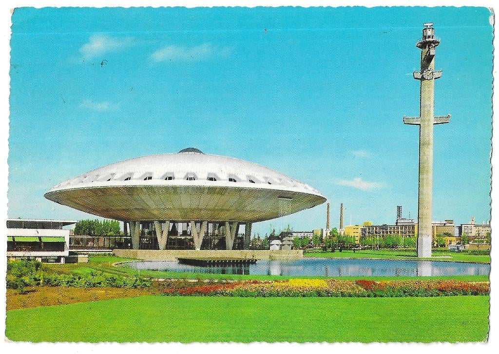 AK Eindhoven - Evoluon, Verzenden, 1960 tot 1980, Gelopen, Noord-Brabant