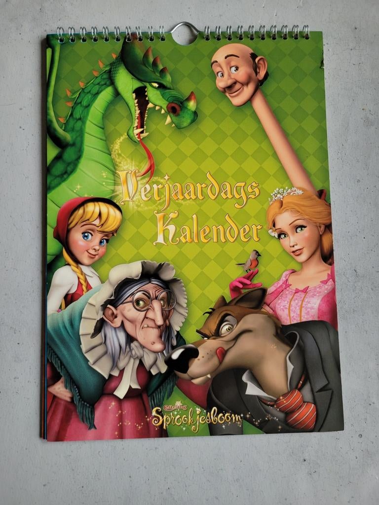 Efteling kalender, Verzamelen, Efteling, Ophalen of Verzenden, Zo goed als nieuw, Overige typen