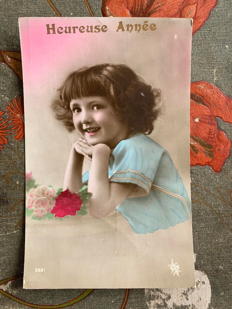 Paris 6-1-1922 Heureuse Année (NN), Ophalen of Verzenden, 1920 tot 1940, Gelopen, Feest(dag)