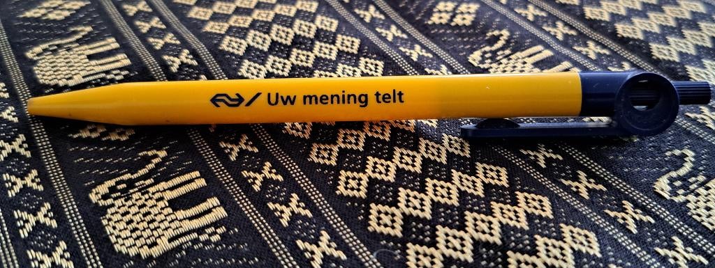 Nederlandse Spoorwegen pen uw mening telt, Ophalen of Verzenden, Zo goed als nieuw, Trein, Overige typen