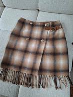 Caroline Biss Rok Franjes XS/S, Bruin, Ophalen of Verzenden, Maat 34 (XS) of kleiner, Gedragen