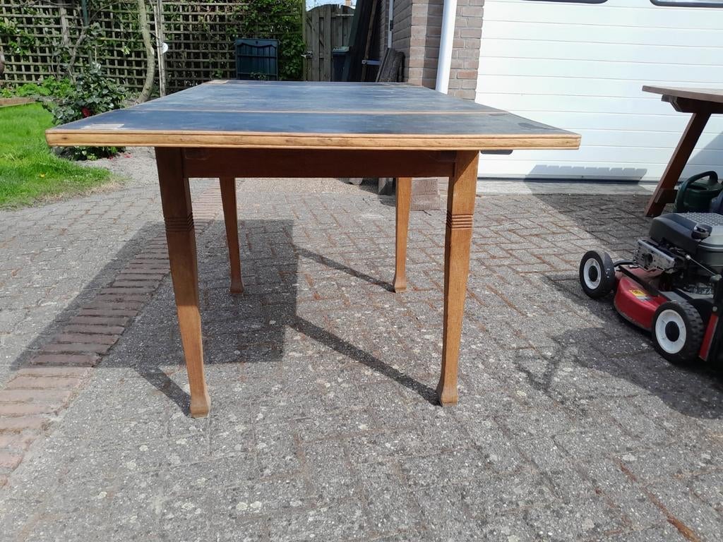 Uitklapbare tafel / Behangtafel, Gebruikt, 150 tot 200 cm, Vier personen, Rechthoekig