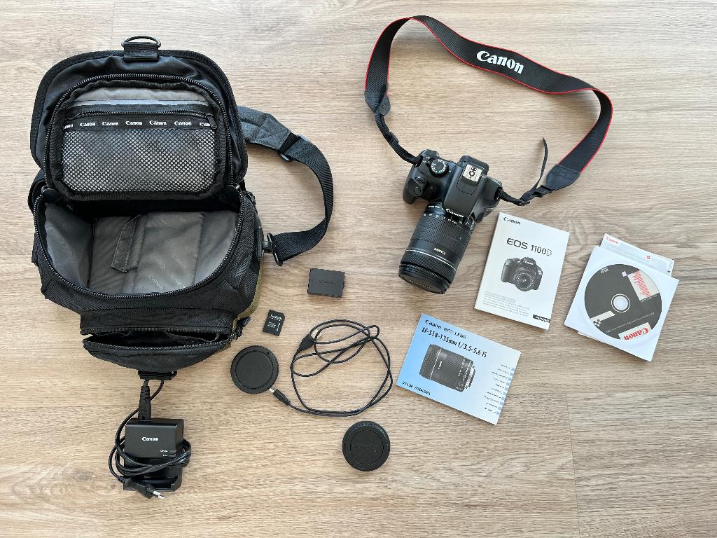 CANON EOS 1100D, Ophalen, Spiegelreflex, Canon, Zo goed als nieuw