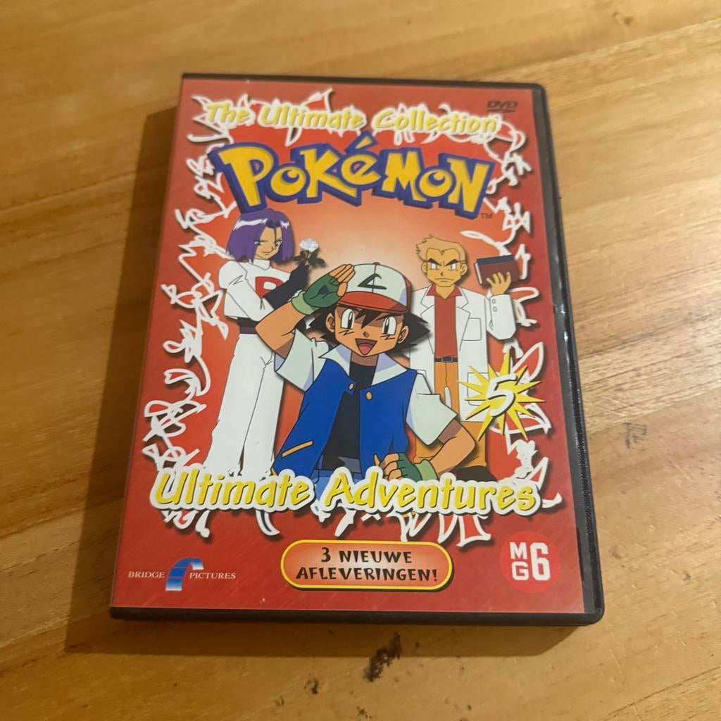 Pokémon Ultimate Adventures DVD - 3 Nieuwe Afleveringen, Cd's en Dvd's, Avontuur, Gebruikt, Ophalen of Verzenden, Vanaf 6 jaar