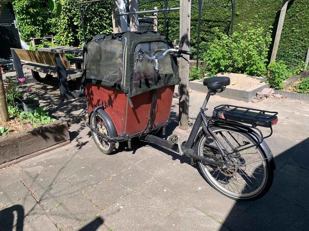 Te koop: Babboe Big Elektrisch, Fietsen en Brommers, Fietsen | Tandems, Ophalen, Minder dan 10 versnellingen, Gebruikt, 55 cm of meer