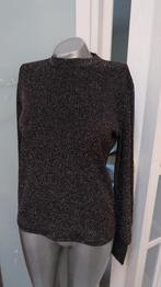 Most Wanted lurex zilverdraad truitje zwart, Zwart, Maat 42/44 (L), Ophalen of Verzenden, Zo goed als nieuw