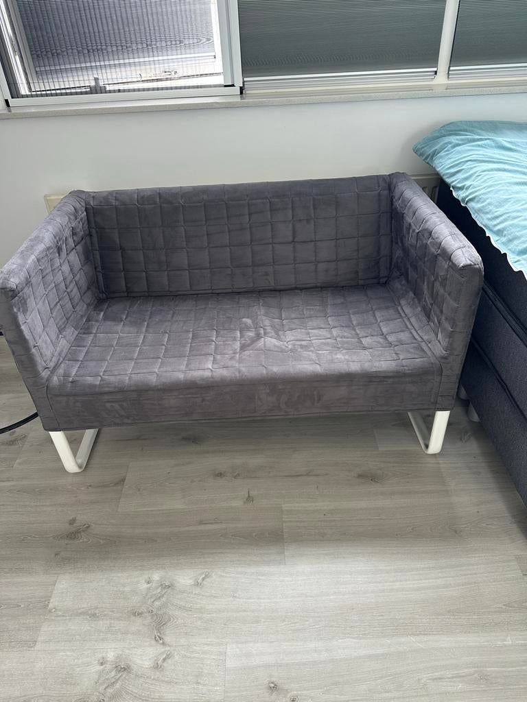 🛋️IKEA KNOPPARP bank - tweezitsbank, Ophalen, Gebruikt, Tweepersoons, 75 tot 100 cm