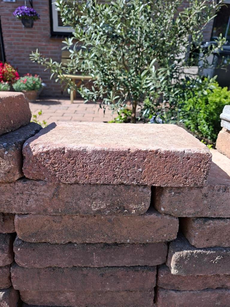 Terrastegels, Tuin en Terras, Tegels en Klinkers, Ophalen of Verzenden, Gebruikt, Beton, Terrastegels