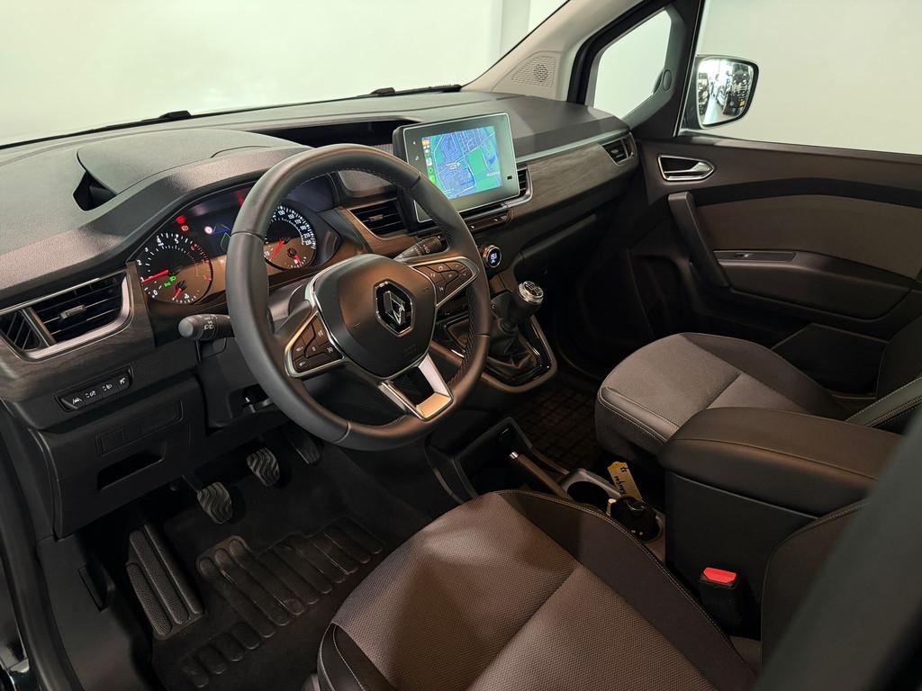 Renault Kangoo 1.3 TCe 130 Intens Camera|LED|Keyless|Navi/Ca, Auto's, Renault, Voorwielaandrijving, Stof, Gebruikt, 4 cilinders