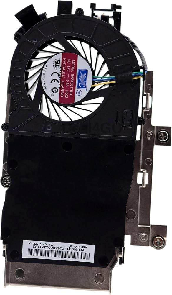 01MN630 LENOVO THINKCENTRE M910Q Tiny Thermal Heatsink & Fan, Computers en Software, Interne voedingen, Gebruikt, Ophalen of Verzenden