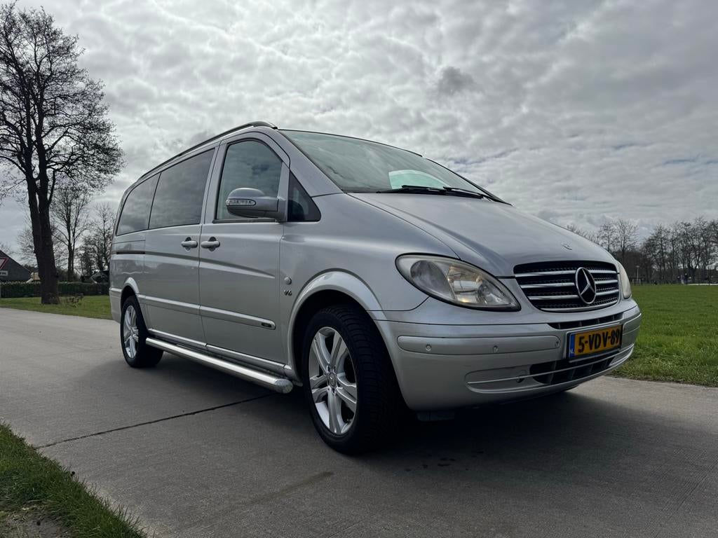 Mercedes-Benz Vito 3.0 CDI 120 DC AUT 2009 marge, Auto's, Bestelauto's, Automaat, Achterwielaandrijving, Zwart, 1905 kg