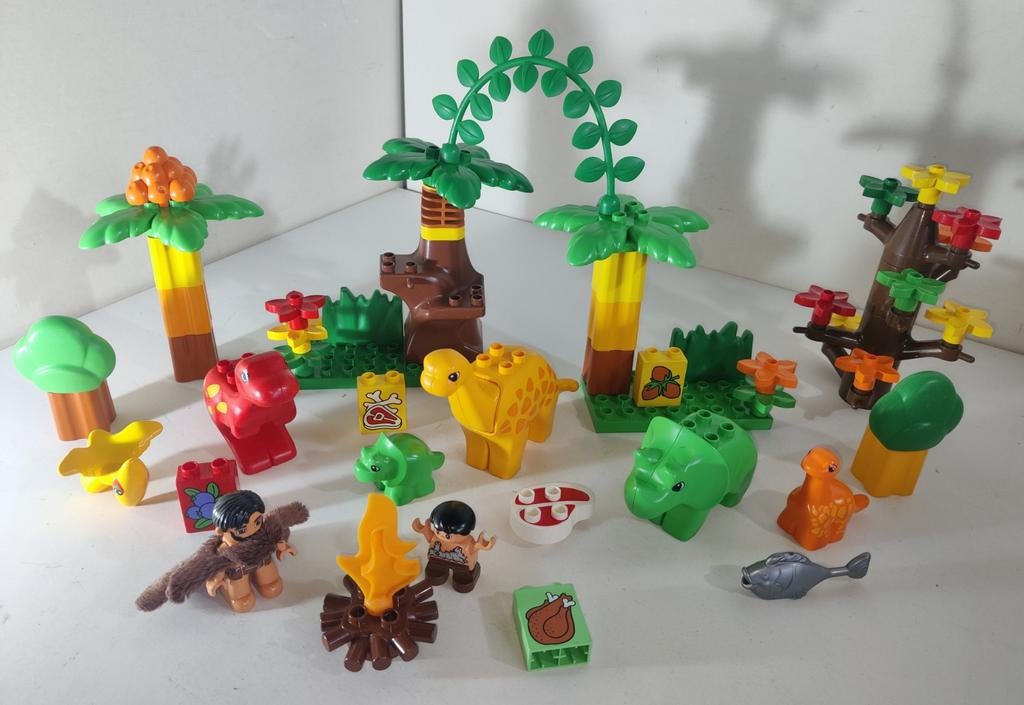 ❤️💚🩵 Duplo Dino's en holbewoners, Kinderen en Baby's, Speelgoed | Duplo en Lego, Ophalen of Verzenden, Zo goed als nieuw, Duplo