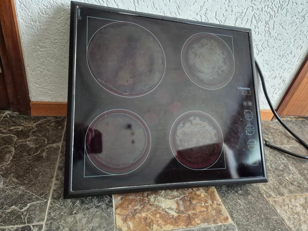 Scholtes kookplaat TS 450, Ophalen of Verzenden, Inbouw, Keramisch, 4 kookzones