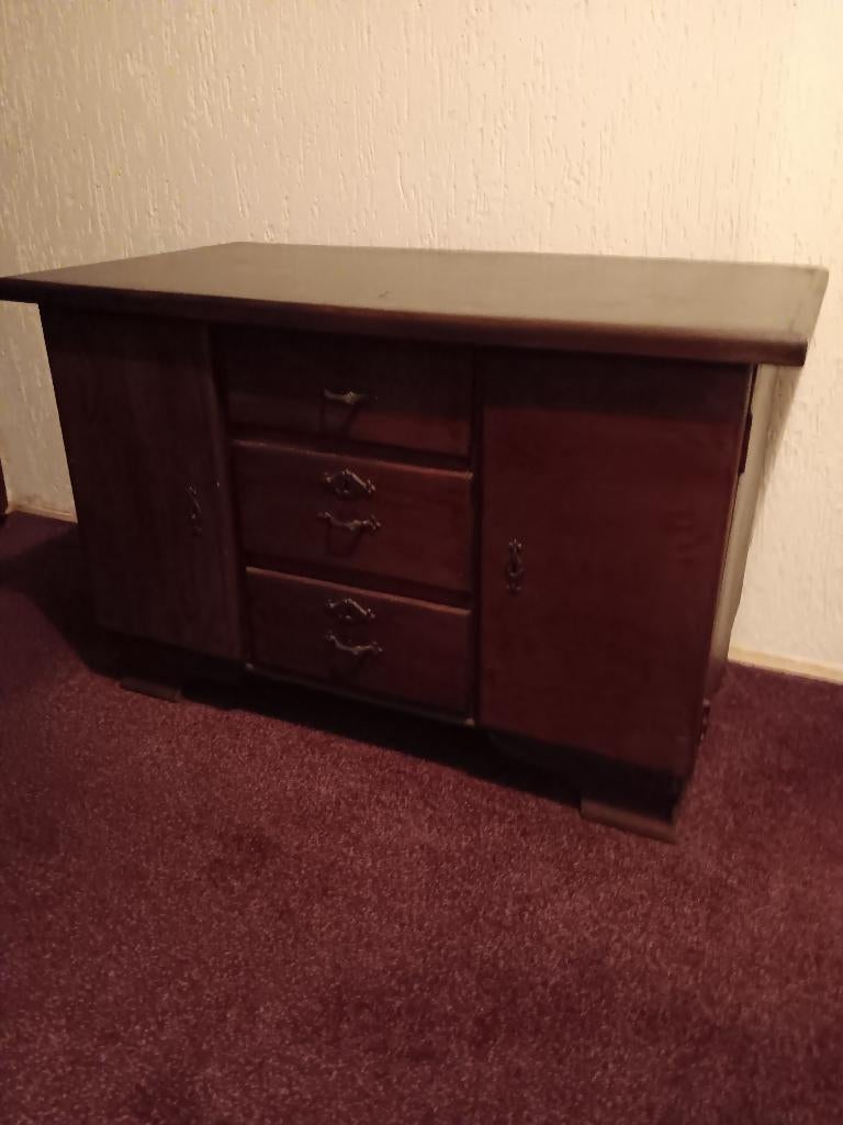 houten opbergkastje, Ophalen, Gebruikt