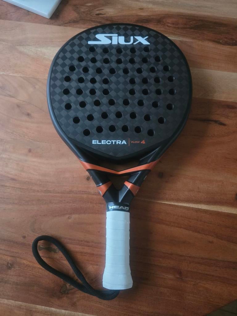 Siux Electra Flow 4 padelracket, Sport en Fitness, Padel, Ophalen of Verzenden, Gebruikt, Padelracket