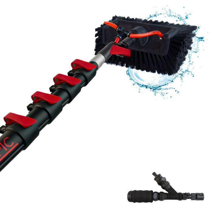 Profesionele telescoopsteel,13 meter) wasborstel Aqua scopic, Ophalen