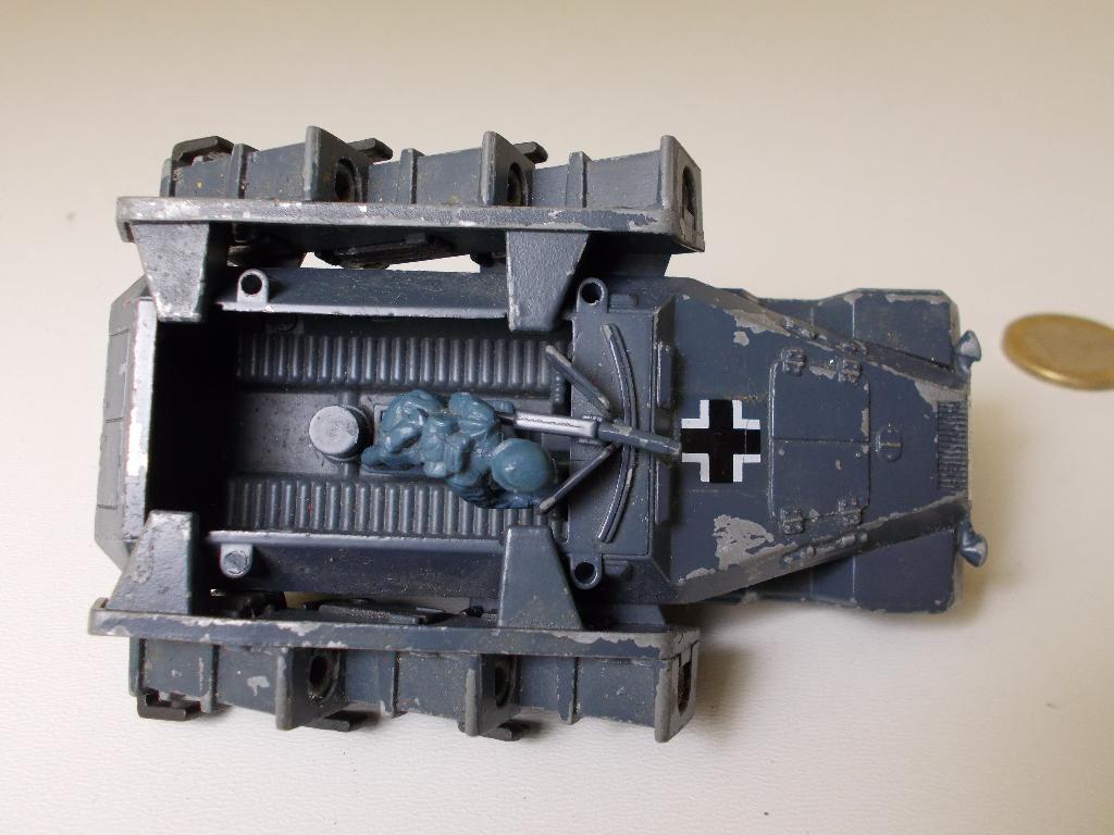 1978 Corgi Toys 907 GERMAN SEMI TRACK ROCKET LAUNCHER (C), Ophalen of Verzenden, Gebruikt, Bus of Vrachtwagen, Corgi