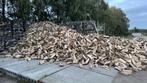 Kachelhout, stookhout, brandhout, haardhout,, Tuin en Terras, Haardhout, 6 m³ of meer, Ophalen