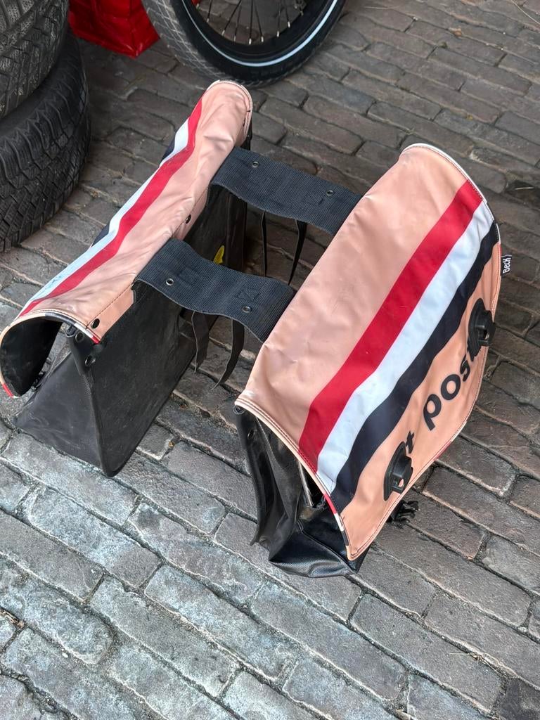Beck dubbele fietstassen post nl, Ophalen of Verzenden, Zo goed als nieuw