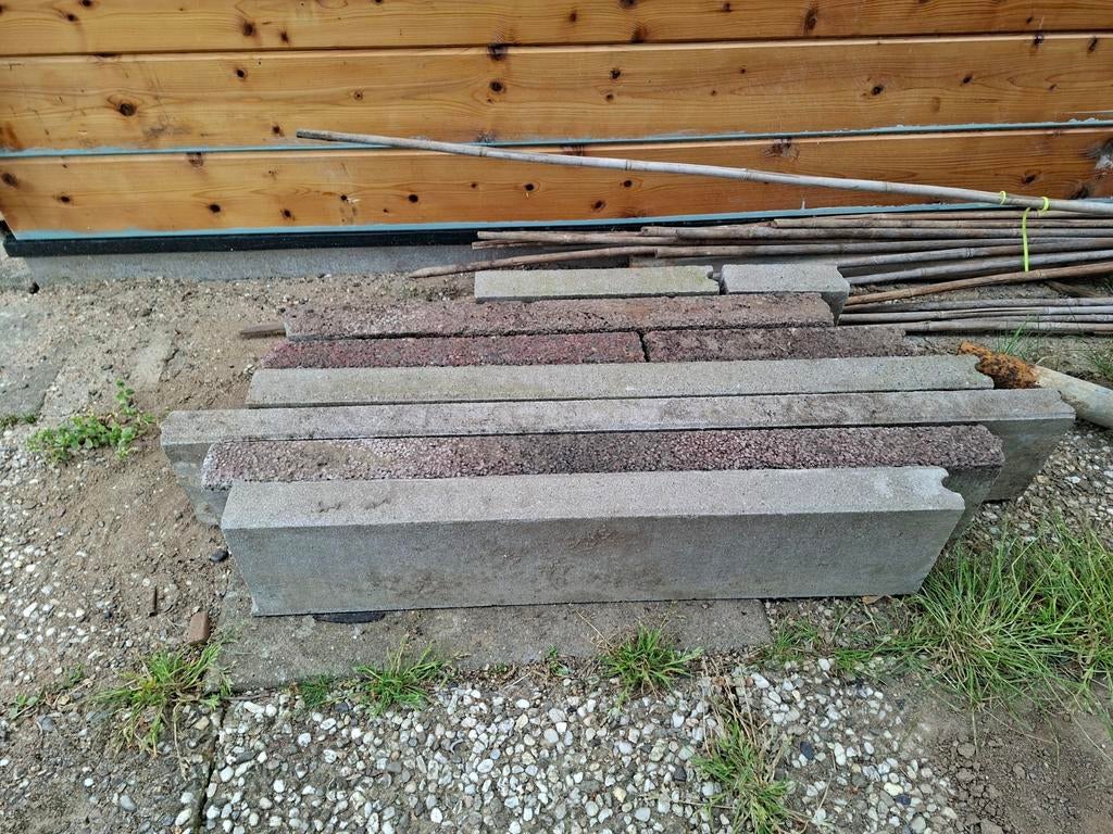 Opsluitbanden, diverse kleuren, Tuin en Terras, Tegels en Klinkers, Ophalen, Beton, Minder dan 5 m², Overige typen