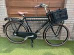 Cortina 28 inch Jet Black matt frame maat 61, Terugtraprem, Versnellingen, Zo goed als nieuw, 57 tot 61 cm