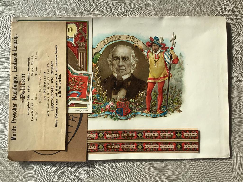 Politico, Ophalen of Verzenden, Gebruikt, Sigarenbandjes