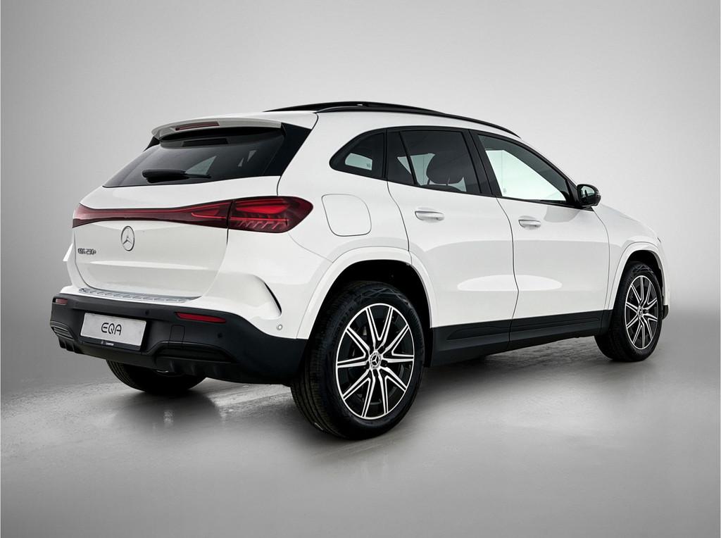 Mercedes-Benz EQA 250+ Business Solution AMG 71 kWh | Nightp, Zwart, 190 pk, Wit, SUV of Terreinwagen