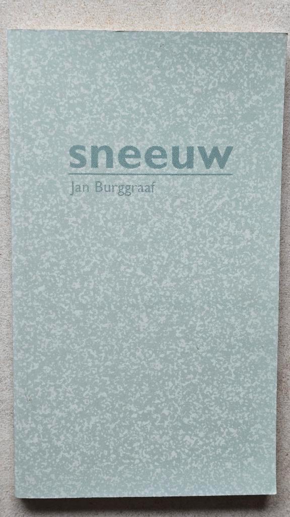 Sneeuw - Jan Burggraaf, Boeken, Gedichten en Poëzie, Nieuw, Eén auteur, Ophalen of Verzenden