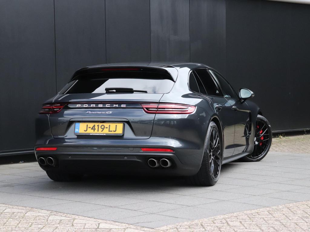 Porsche Panamera Sport Turismo 2.9 4S | LEDER | MEMORY | BOS, Auto's, Porsche, Automaat, Verwarming stoelen achter, Gebruikt, 120 €/maand
