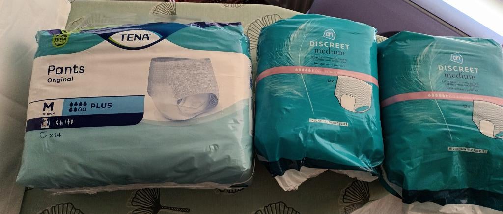 Mooie nieuwe incontinentie broekjes maat M, Ophalen, Nieuw