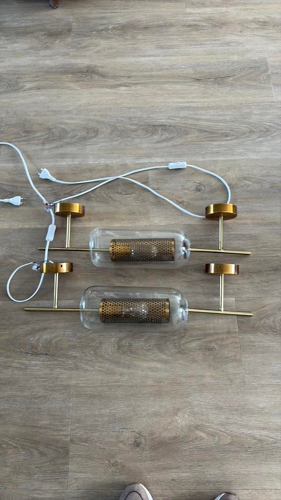 Wandlampjes, 2x, Ophalen, Led-lamp, Minder dan 30 watt, E27 (groot)