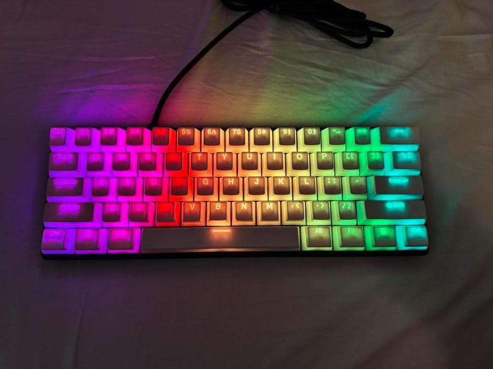 Razer huntsman Mini 60%, Gaming toetsenbord, Ophalen of Verzenden, Zo goed als nieuw, Qwerty