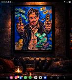 Original neon-noir artwork by Tjep 
Bold attitude. Strong, Ophalen of Verzenden