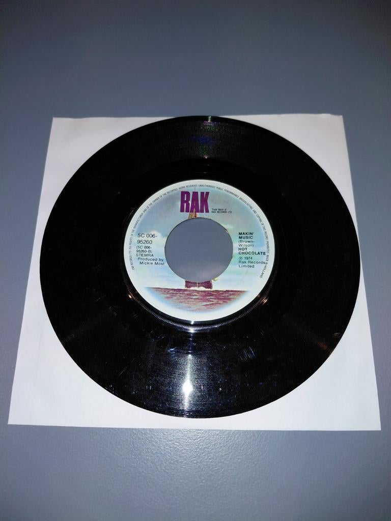Hot Chocolate- makin' music, Cd's en Dvd's, Vinyl Singles, Ophalen of Verzenden, 7 inch, Pop