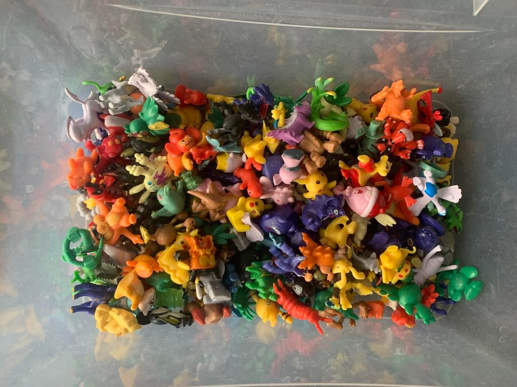 Pokémon poppetjes klein, Ophalen of Verzenden, Zo goed als nieuw